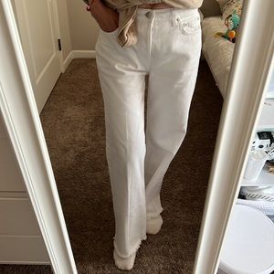 REFORMATION
Mid-Rise Wide Leg Jeans